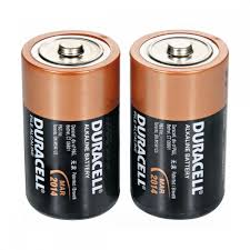 Pilha Alcalina Grande D Com 2 Unidades - Duracell