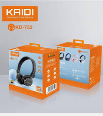Fone de Ouvido Headphone Dobrável Bluetooth Kaidi - KD-752