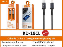 CABO KAIDI C PARA IPHONE PD 30W KD-19CL