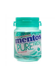 Goma de Mascar Mentos Pure Fresh Pote 56g