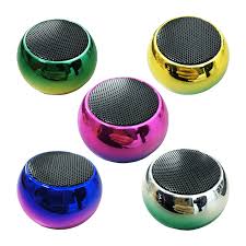 Caixa de Som Bluetooth Tws Metal Mini Speaker Amplificada 3w - cores diversas.