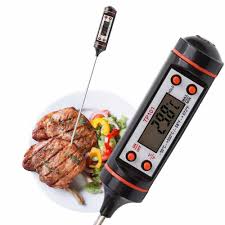 Termômetro Digital Culinário Alimento Espeto 23 Cm Cozinha