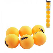 Bolinhas de ping pong bolas tênis de mesa com 6 no tubo - Monalisa