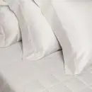 Jogo de Cama King Cetim 300 Fios Buddemeyer Damask Stripes 100% Algodão Penteado Chumbo