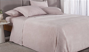 Cobertor Casal Vision Silky Rosa