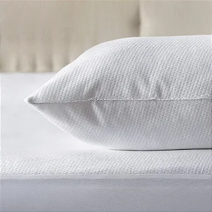 Kit Protetor de Travesseiro 50x90cm Buddemeyer Maison II Algodão Branco 2 peças.