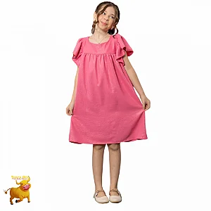 Vestido Brilhoso Rosa