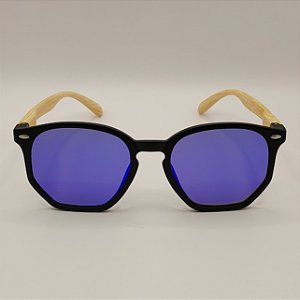 Atacama | Preto, Bambu e Azul Espelhado