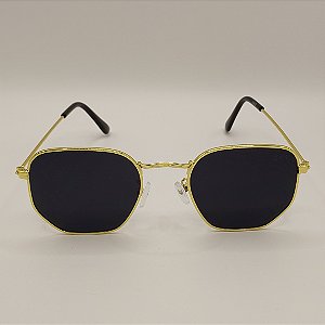 Geohex | Dourado e Preto