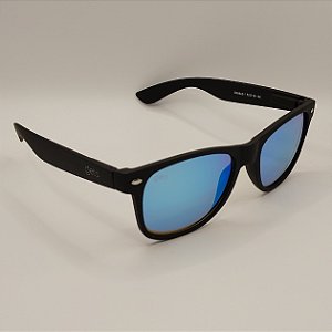 Wavix | Preto e Azul Espelhado