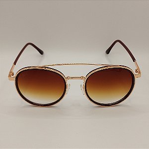 Carvi | Dourado e Marrom Degradê