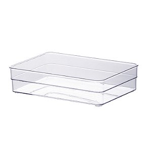 Organizador de Gavetas Diamond 22,5x15x5,2Cm Transparente 938 Paramount