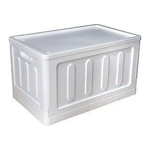 Caixa Organizadora Dobrável Multiuso Grande Branco 75 Litros 25815PM  Arqplast