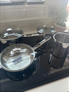 Jogo de Panelas Allegra Inox com 4 Peças - Tramontina
