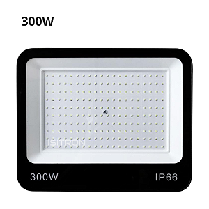 Refletor LED 300W IP66 SMD Branco Frio