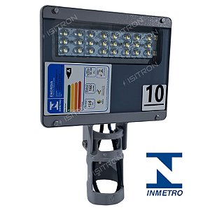 Luminária 120W Fator 100% Led SMD IP66 Base Redonda uso geral inmetro