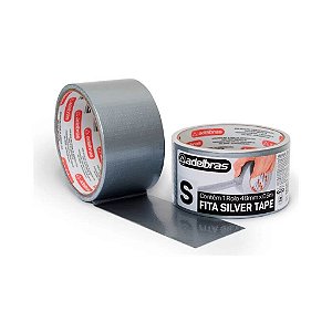Fita Multiuso Silver Tape Rolo 48mmx5m Adelbras