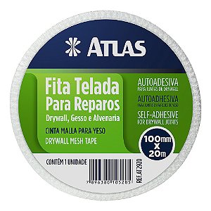 Fita Telada Para Reparos 100mmx20m AT2920 Atlas