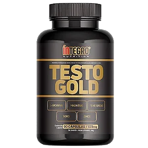 Testo Gold 90 Capsulas - Íntegro Nutrition