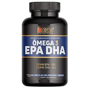 Ômega 3 EPA DHA 60 caps - Íntegro Nutrition