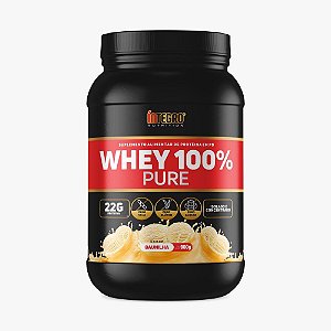 Whey 100% Pure Pote Baunilha 900g - Íntegro Nutrition