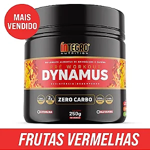 Pré Treino Dynamus Frutas Vermelhas 250g -  Íntegro Nutrition