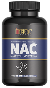 (NAC) N-Acetil L-Cisteína 60 caps - Íntegro Nutrition