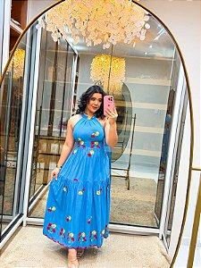 Vestido Bordado 727