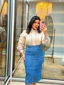 Saia Jeans 1222