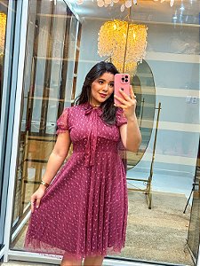 Vestido de tule 1362