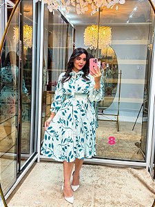 Vestido plissado 1458