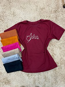 Blusa “Salva pela graça.” 1557