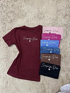 Blusa “sempre foi Deus” 1588