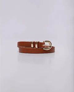 CINTO FINO EM COURO LEGÍTIMO