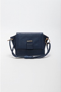 BOLSA DE OMBRO EM COURO LEGÍTIMO | SAMARA