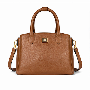 BOLSA ESTRUTURADA EM COURO LEGÍTIMO | BERENICE