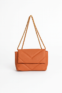 BOLSA MATELASSÊ EM COURO LEGÍTIMO GRANDE | CARINA