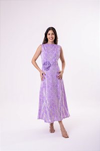 Vestido laise bordado