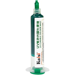 Máscara UV Verde Kaisi HY-135 - 10ml de Proteção e Precisão