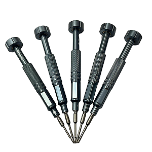 Kit com 5 Chaves Ergonomicas Factory S2 - Alta Qualidade para Reparos em iPhone e Android