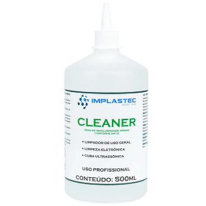 Cleaner 500ml Implastec - Limpeza Profissional para Superfícies e Eletrônicos