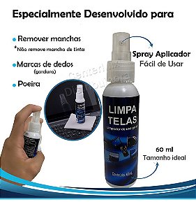 Kit 03 Limpa Telas 60ml Clean Implastec