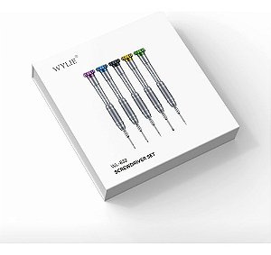 Kit De Chaves Precisão Profissional Lux De Aço Wl-832 Wylie