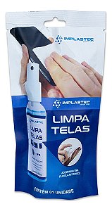 Limpa Tela Implastec Para Monitores, Notebook, Lcd 60ml