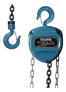 Talha manual 2 toneladas 5 metros Tssaper Modelo: TM2T5M