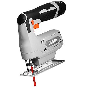 Serra tico-tico 12v com duas baterias e kit de serras Deffer Modelo DFST12V