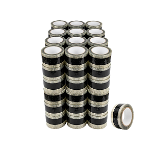 Kit 72 Fitas Transparentes TSSAPER 4,5cm*100M