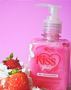 Gel Aromatizante Beijável para Virilha e Corpo Kiss Girls Isis Makeup