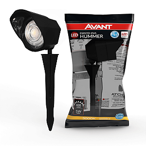 ESPETO JARDIM AVANT HUMMER 3000K 5W 5X22CM