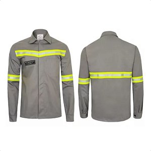 Camisa Risco 2 Cinza